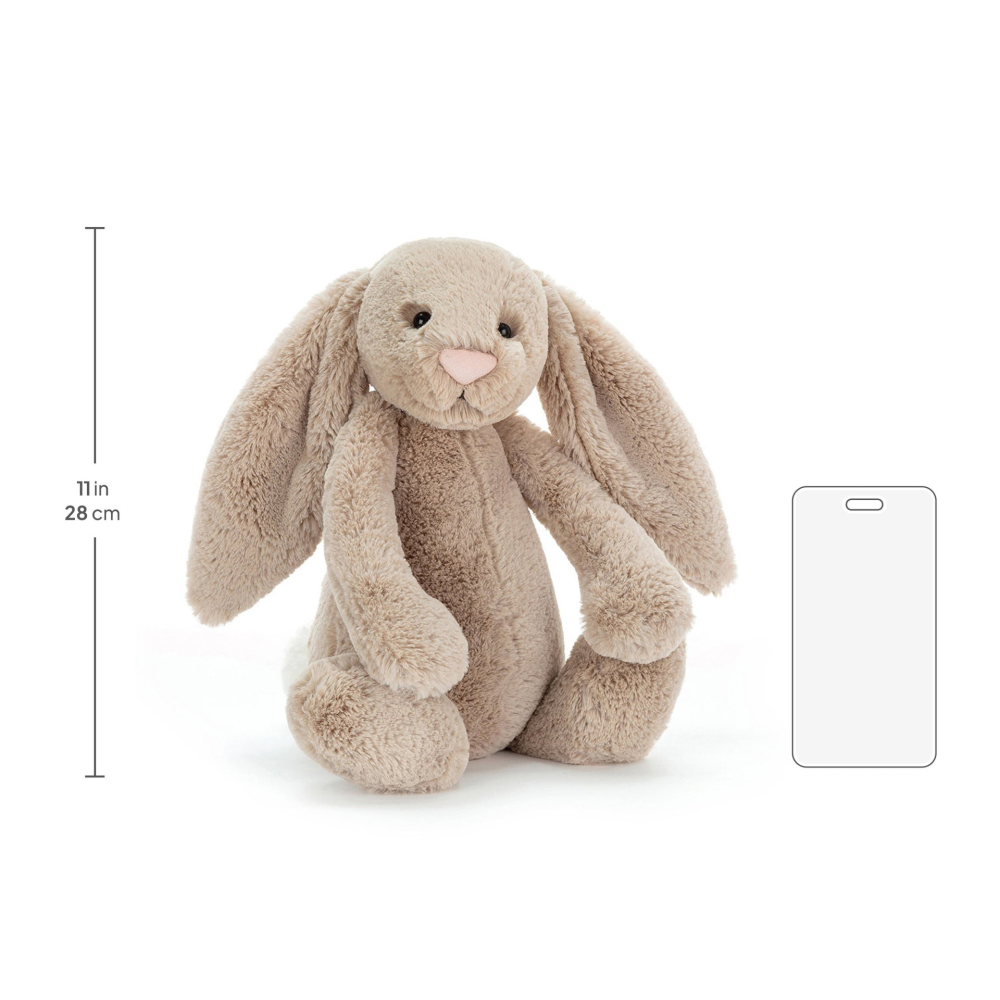Jellycat 31公分高 拿鐵灰兔 玩偶 保證正品-細節圖6
