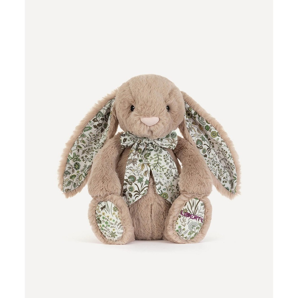 Jellycat 23 公分高 英國百貨Liberty 聯名款 Shepherdley 兔子 玩偶-細節圖3
