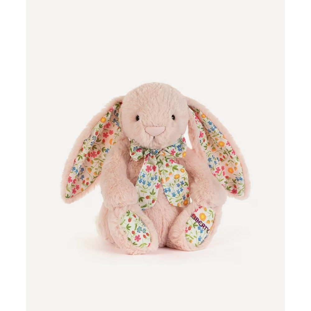 Jellycat 23 公分高 英國百貨Liberty 聯名款 Mirabelle 兔子 玩偶-細節圖5