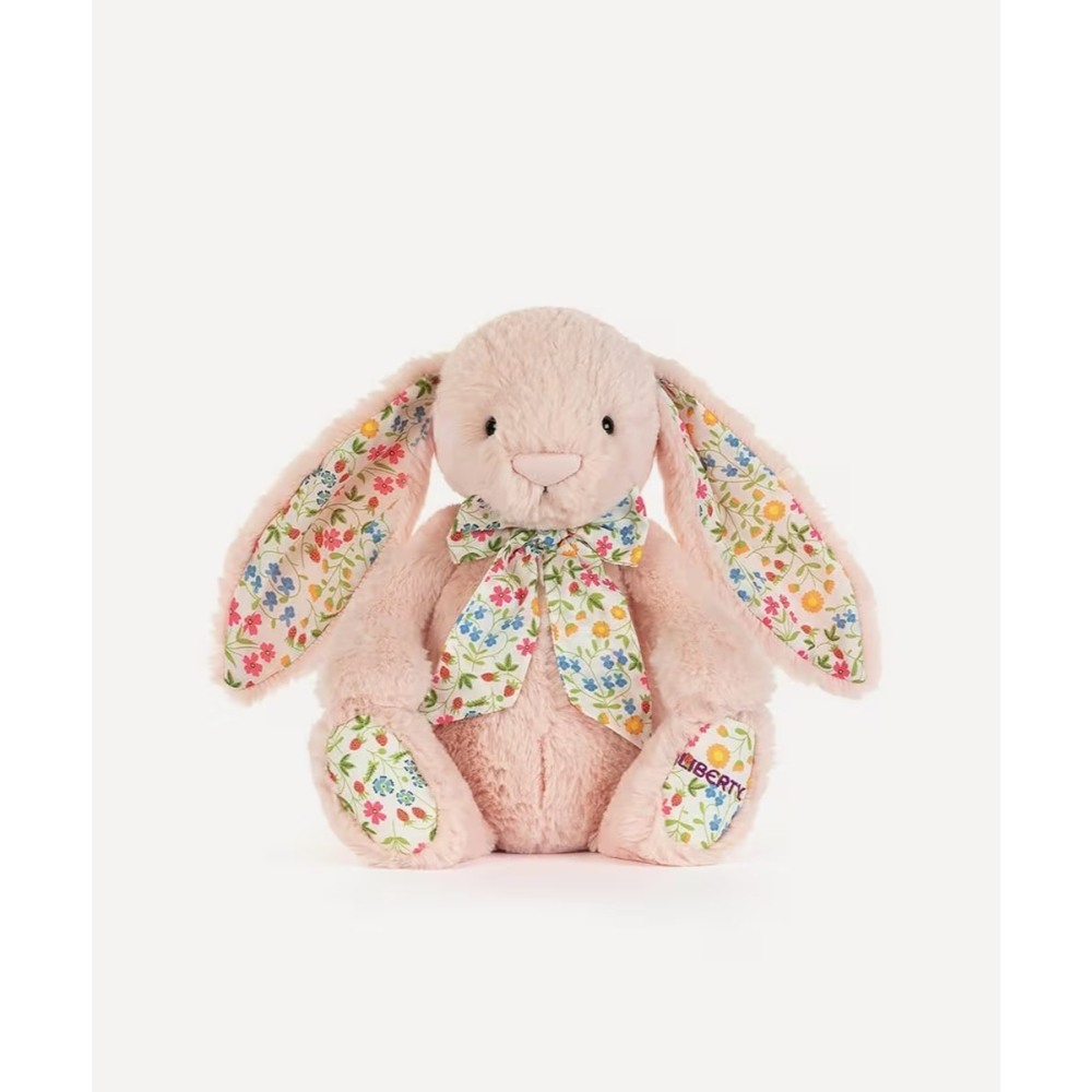 Jellycat 23 公分高 英國百貨Liberty 聯名款 Mirabelle 兔子 玩偶-細節圖8