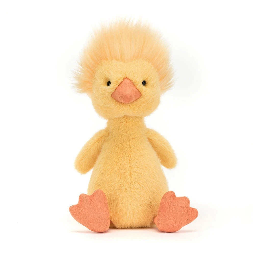 Jellycat 23公分高 爆炸頭鴨子 玩偶 保證正品-細節圖2