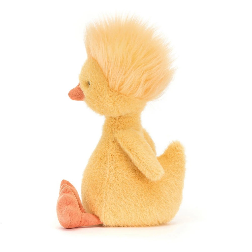 Jellycat 23公分高 爆炸頭鴨子 玩偶 保證正品-細節圖3