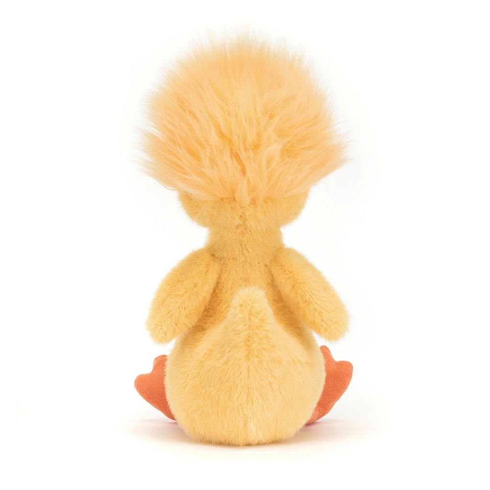 Jellycat 23公分高 爆炸頭鴨子 玩偶 保證正品-細節圖4
