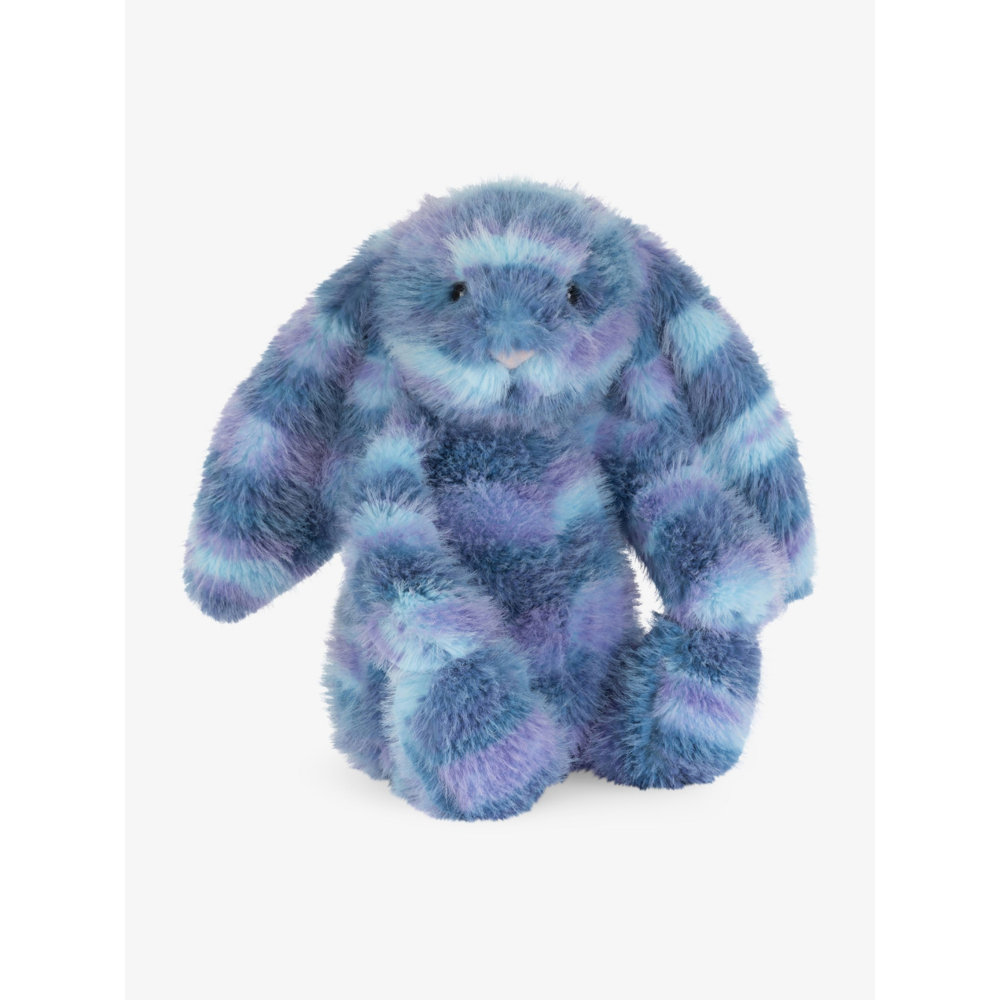 Jellycat 23公分高 英國百貨Selfridges 限定款 藍色混色兔 藍色星空兔 Cerulea 兔子 玩偶-細節圖2