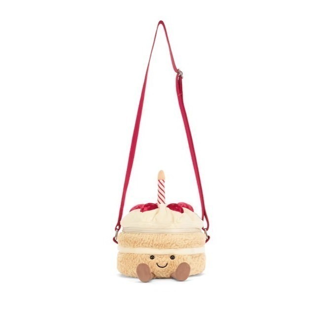 Jellycat 草莓蛋糕包包 保證正品-細節圖2