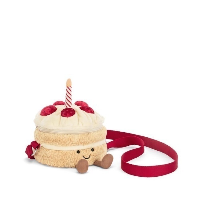 Jellycat 草莓蛋糕包包 保證正品-細節圖6