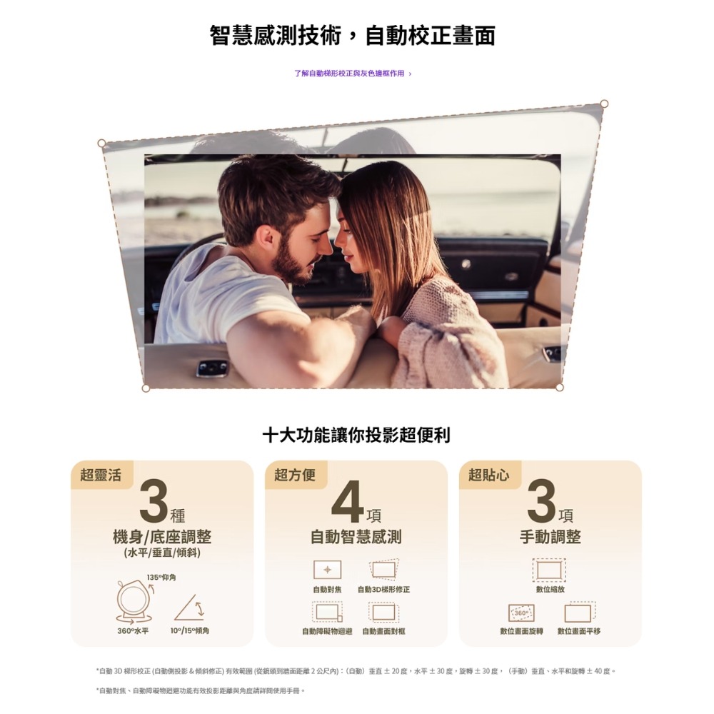 《 限時下殺 新上市 免運 原廠 》BenQ 明基 GV32 2.1 聲道 行動 微型投影機 投影機 微型 微投-細節圖8