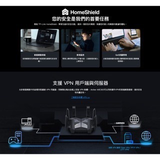 《 原廠 免運 》TP-LINK Archer AXE300 AXE16000 四頻 Wi-Fi 6E 路由器 分享器-細節圖4