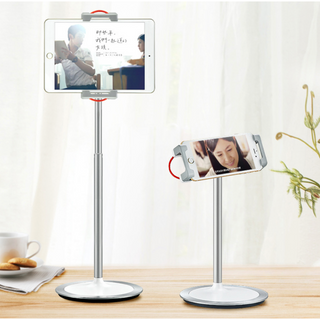 《 賽鯨 SAIJI 現貨 高度可調 支援 12.9吋 》S3e 可調高度 手機 / 平板 鋁合金 平板支架 手機支架-細節圖2