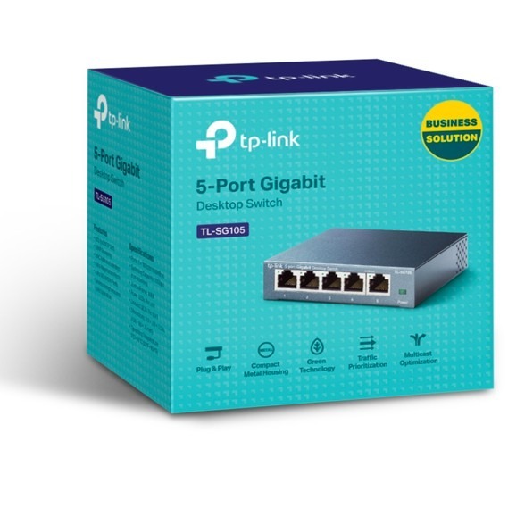 《 免運 暢銷 公司貨 》tp-link TL-SG105 專業版 5埠 10/100/1000 Mbps 高速 交換器-細節圖9