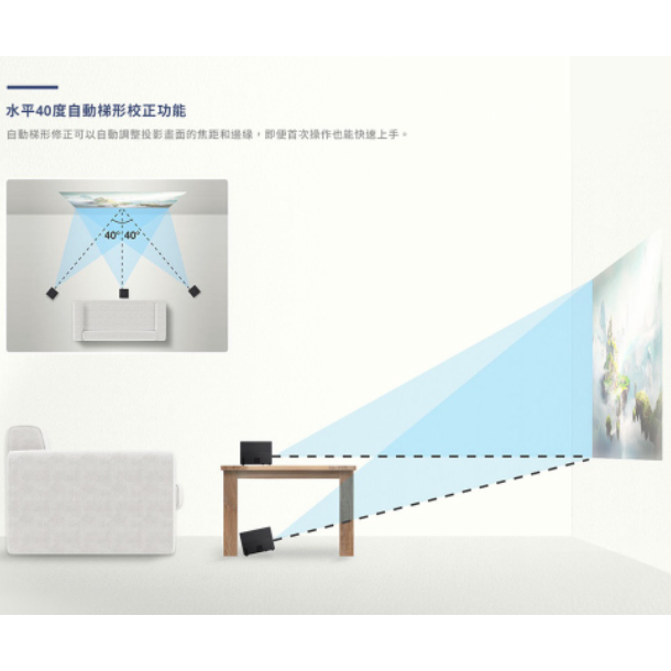 《 免運 原廠 送 原廠包+布幕 》EPSON 愛普生 EF-12 Full HD 雷射投影機 迷你 微型投影機 微投-細節圖7