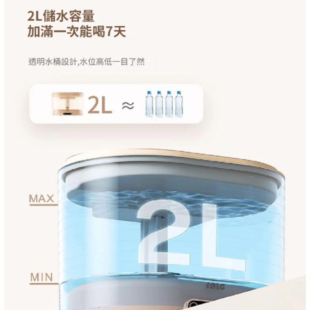《 enabot 台灣代理非水貨 原廠  新春活動送濾心》ROLA 智慧居家 智能寵物飲水機 飲水器 給水器 飲水機-細節圖5