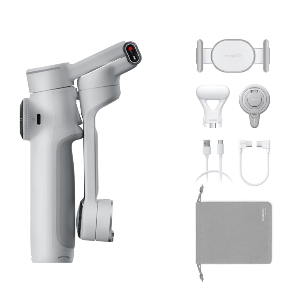 《 Insta360 影石 現貨  原廠》Flow 2 Pro 手機 三軸穩定器 自拍 穩定器 自拍桿 腳架 運動相機-規格圖1