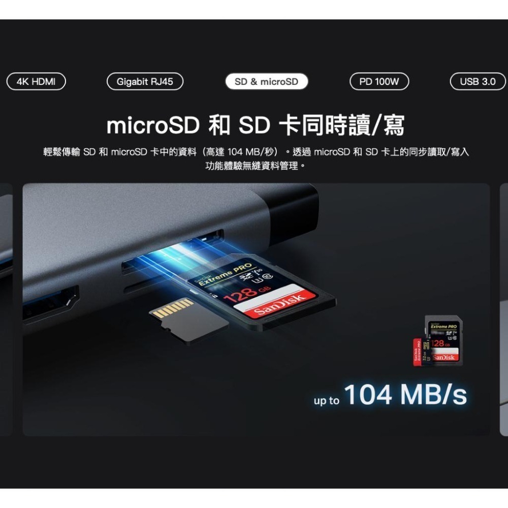 《 tp-link 4K HDMI 9合1  》UH9120C USB Type-C 9埠 集線器 HUB 隨插即用-細節圖5