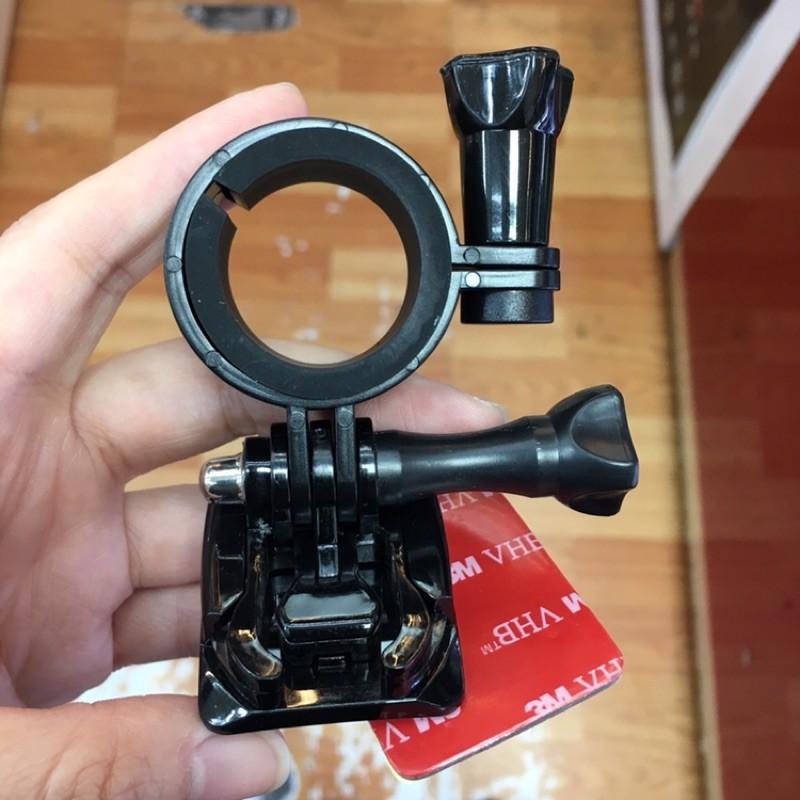 《 現貨 台灣出貨 》安全帽套件快拆環 筒型 GP319A 機車 行車記錄器 DB-1 安全帽固定座 手電筒支架-細節圖3