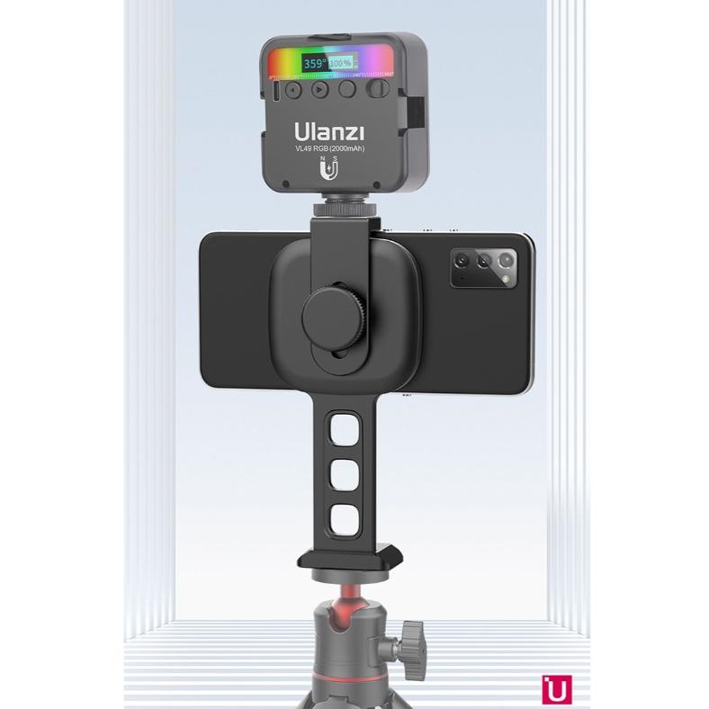 《 Ulanzi 優籃子 磁吸 可接自拍桿 腳架 》ST-28 Magsafe 磁吸 金屬 手機架 手機支架-細節圖9