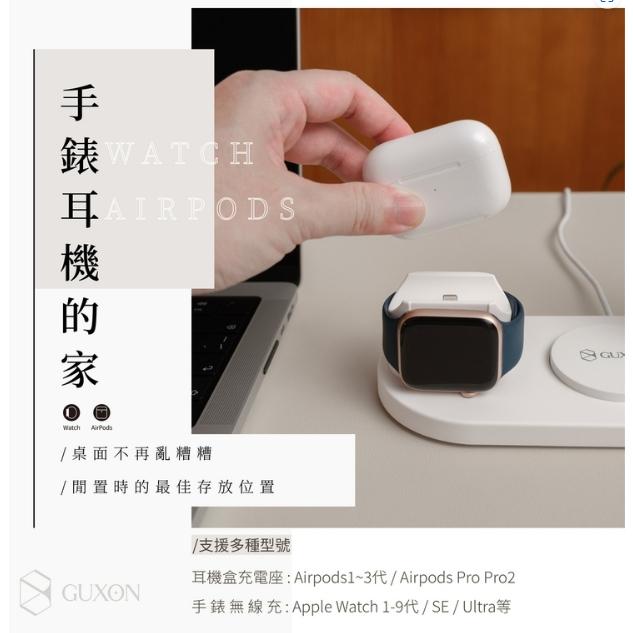 《 免運 現貨 原廠 公司貨 》GUXON 古尚 GX07C 六合一 無線充電座 充電盤 無線充 快充 多合一-細節圖4