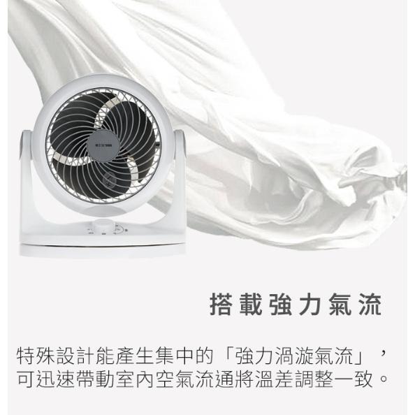 《 日本 IRIS 免運 左右擺頭 適用7坪 》PCF-HD18 空氣對流 對流 循環扇 風扇 電扇 省電 靜音-細節圖2