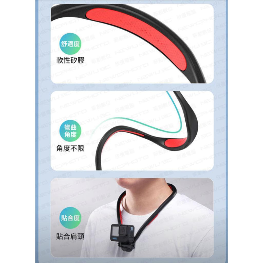 《 原廠 現貨 第一人稱 第2代 》ulanzi 優籃子 Go-Quick II 頸掛快拆支架 磁吸式 頸掛 攝影機支架-細節圖2