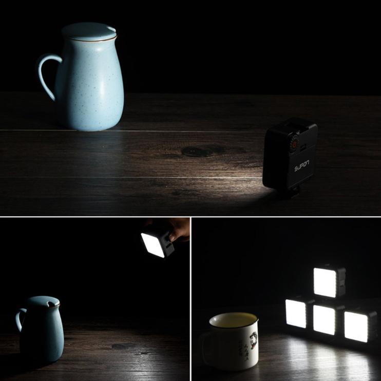 《 Ulanzi 優籃子 配件 電池式 可接腳架》VIJIM W49 LED 機頂 柔光 攝影 補光燈 持續燈 冷靴-細節圖2