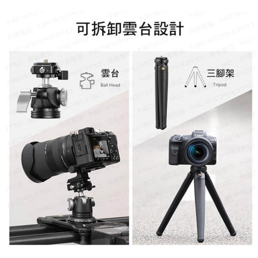 《 Ulanzi 優籃子 Falcam F38 小隼 》MT-68 快拆 章魚 可變形 三腳架-細節圖3