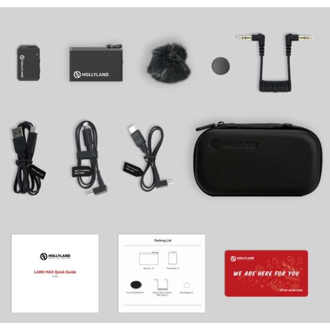 《 免運 台灣出貨 原廠保 》Hollyland 猛瑪 Lark Max Solo 一對一 無線 麥克風 領夾麥 mic-細節圖7
