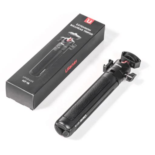 《 Ulanzi 優籃子 配件 帶冷靴 便攜 》MT-16 4段 可延長 三腳架 自拍桿 手機腳架 相機腳架-細節圖4