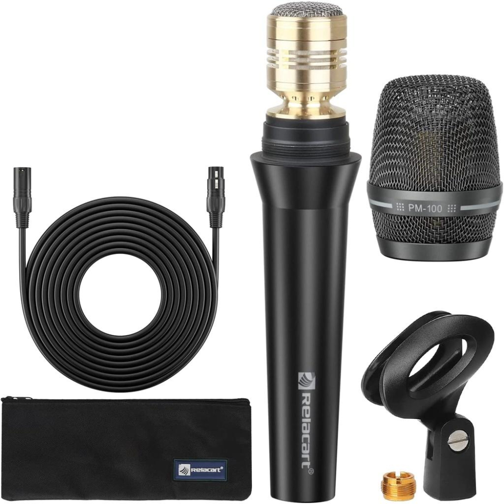 《 免運 現貨 台灣出貨 附發票》Relacart 力卡 PM-100 XLRM 專業型 有線 電容式 麥克風-細節圖3