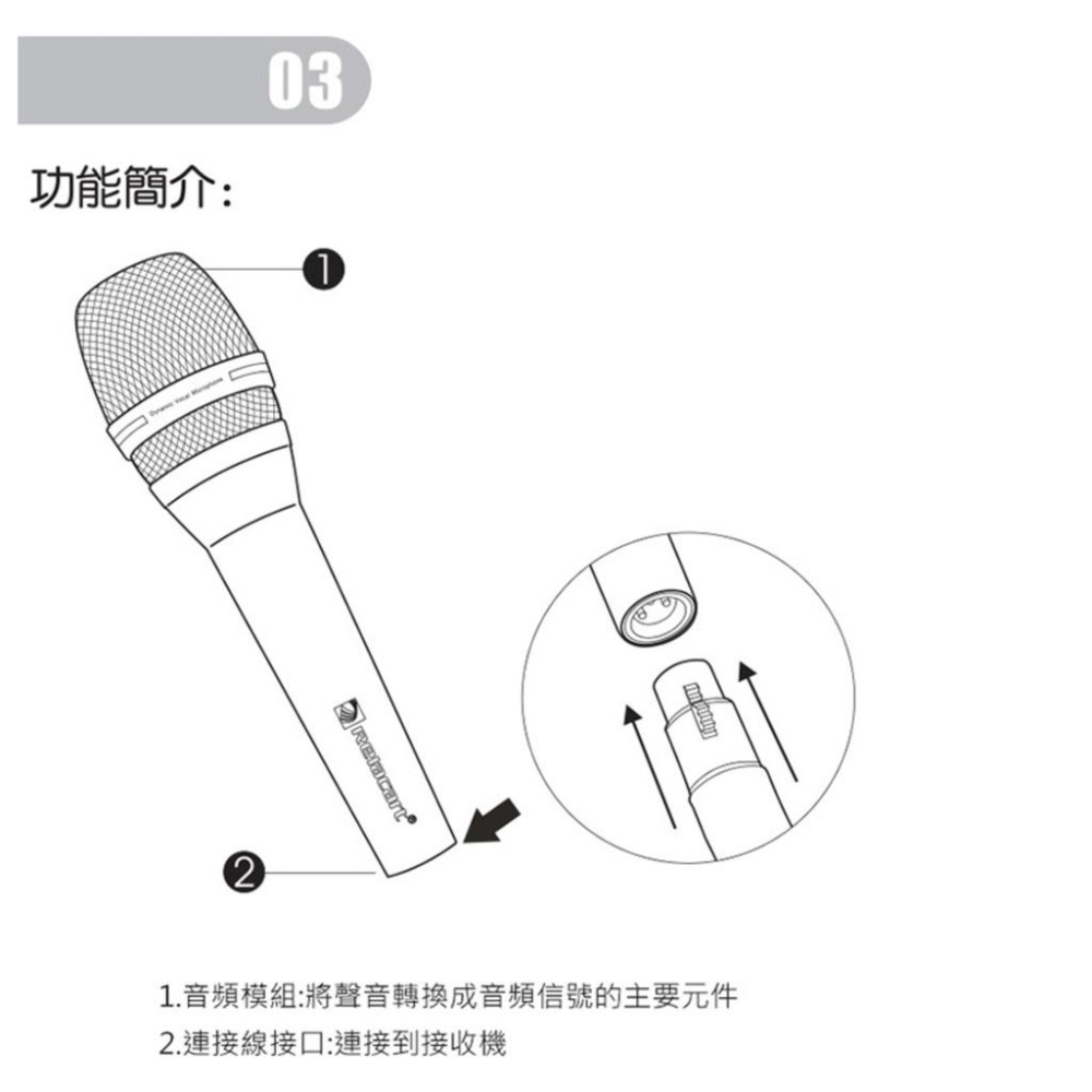 《 免運 現貨 台灣出貨 附發票》Relacart 力卡 PM-100 XLRM 專業型 有線 電容式 麥克風-細節圖6