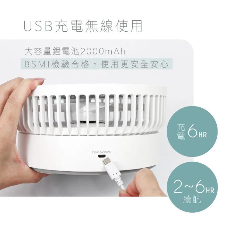 《 現貨 原廠 附發票 保固一年 》KINYO UF-8625 7吋 無線 摺疊桌掛三用扇 風扇 桌扇 掛扇-細節圖4