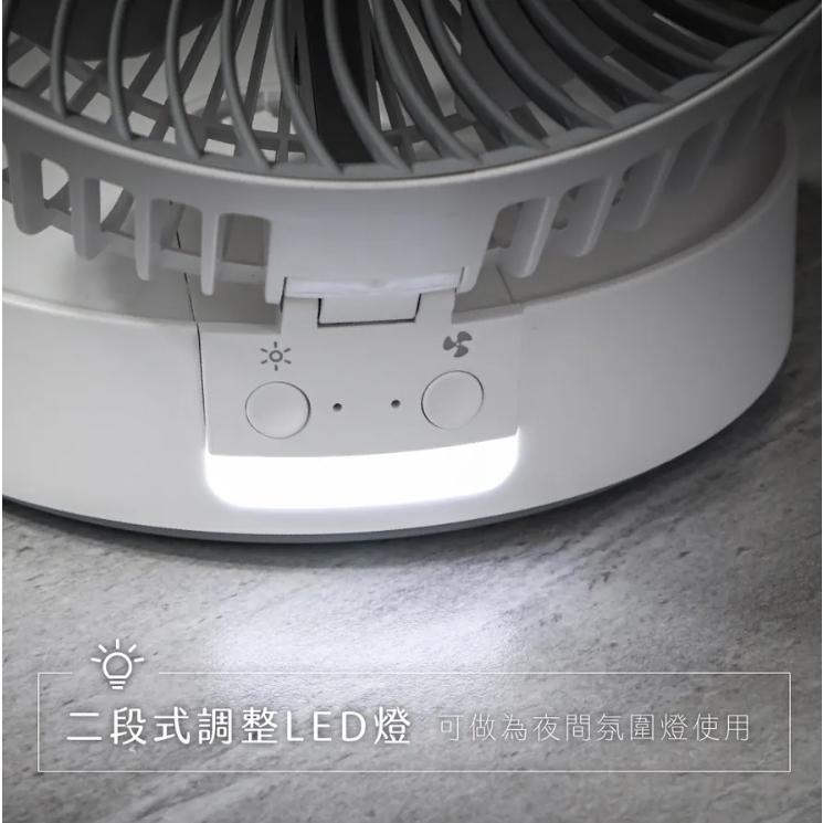 《 現貨 原廠 附發票 保固一年 》KINYO UF-8625 7吋 無線 摺疊桌掛三用扇 風扇 桌扇 掛扇-細節圖7