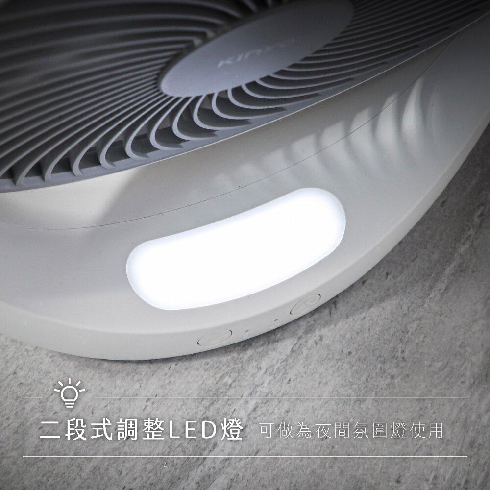 《 高電量版 免運 現貨 原廠 保固一年 》KINYO UF-8645 7吋 USB 無線靜音風扇 風扇 靜音 循環扇-細節圖7