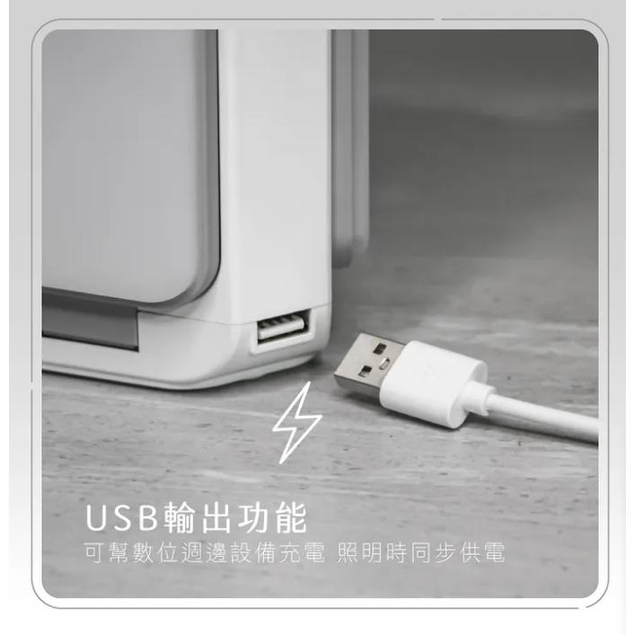 《 免運 現貨 原廠 附發票 保固一年 》KINYO CP-083 USB 掛式 充電式 LED 折疊 露營燈-細節圖4