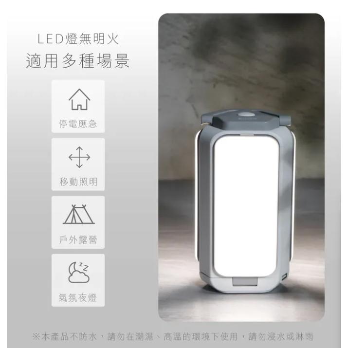 《 免運 現貨 原廠 附發票 保固一年 》KINYO CP-083 USB 掛式 充電式 LED 折疊 露營燈-細節圖6