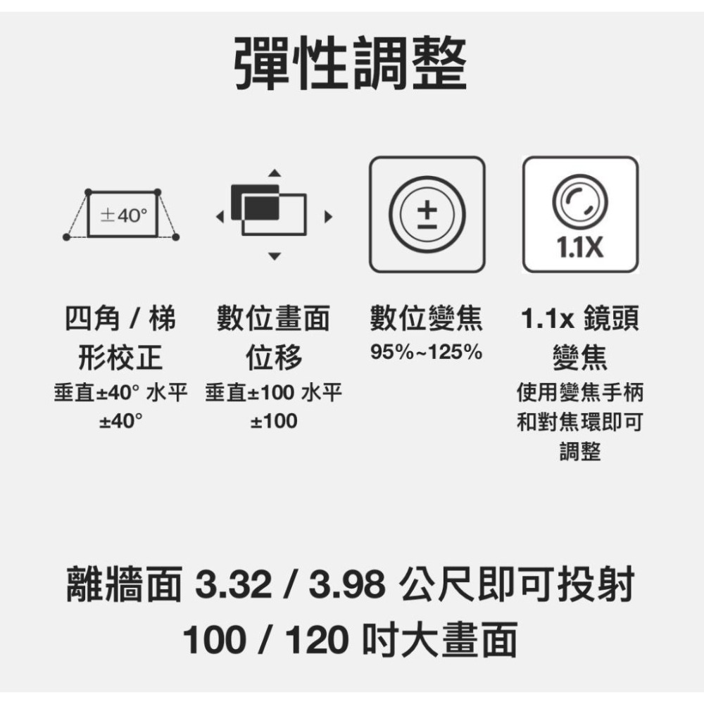 《 免運 原廠 送 HDMI線材 》Optoma 奧圖碼 UHD35+ 4K UHD 劇院級 電玩投影機 低延遲 投影機-細節圖8