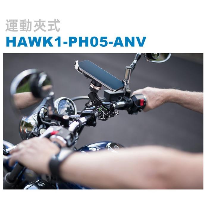 《 免運 磁浮 台灣製造 》Takeway HAWK1-PH05-ANV 減震版 黑隼Z手機座 鉗式 防盜 極限運動夾-細節圖4