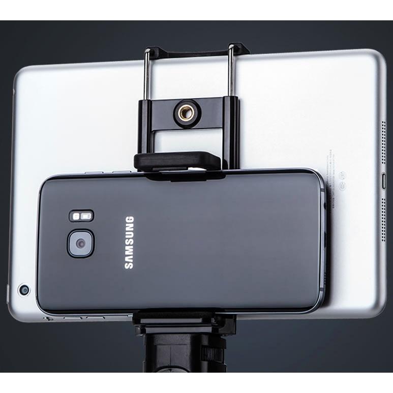 《 原廠 現貨 》雲騰 橫豎自拍 平板 手機 固定夾 平板夾 手機夾 多款腳架用-細節圖2