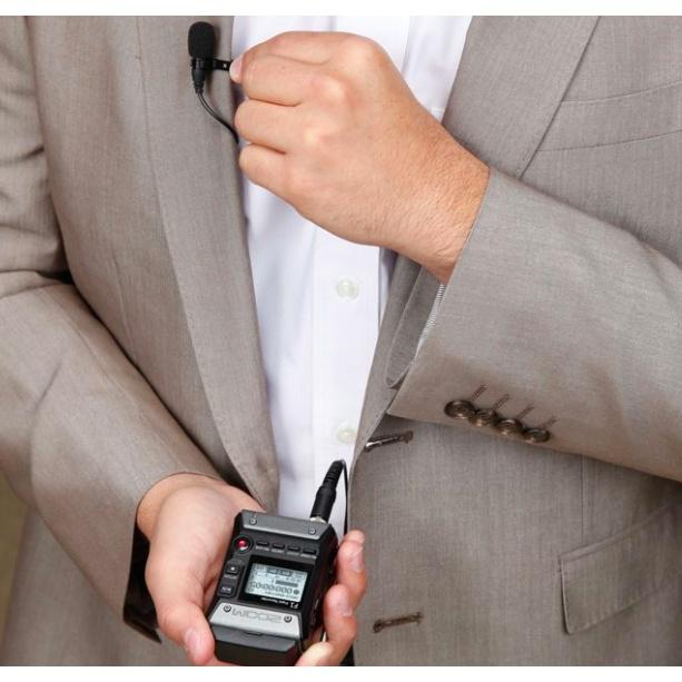 《 免運 限時優惠 原廠 公司貨 》Zoom F1-LP 專業 領夾式 麥克風 錄音機-細節圖6