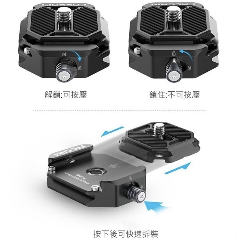 《 Ulanzi 優籃子 Falcam F38 小隼 》2268 快裝板套組 快拆板-細節圖3