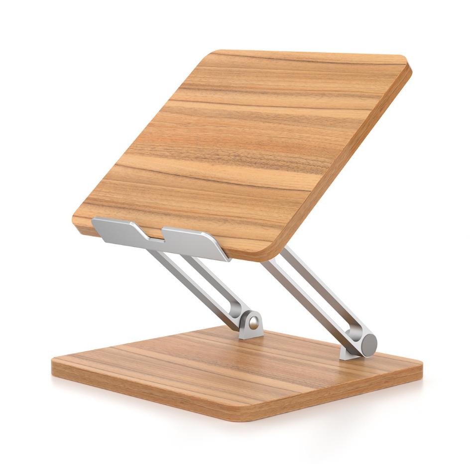 《 免運 桌面式 木質 》埃普 UP AP-2DP 平板 筆電 摺疊 桌面支架 筆電架 平板架-細節圖2