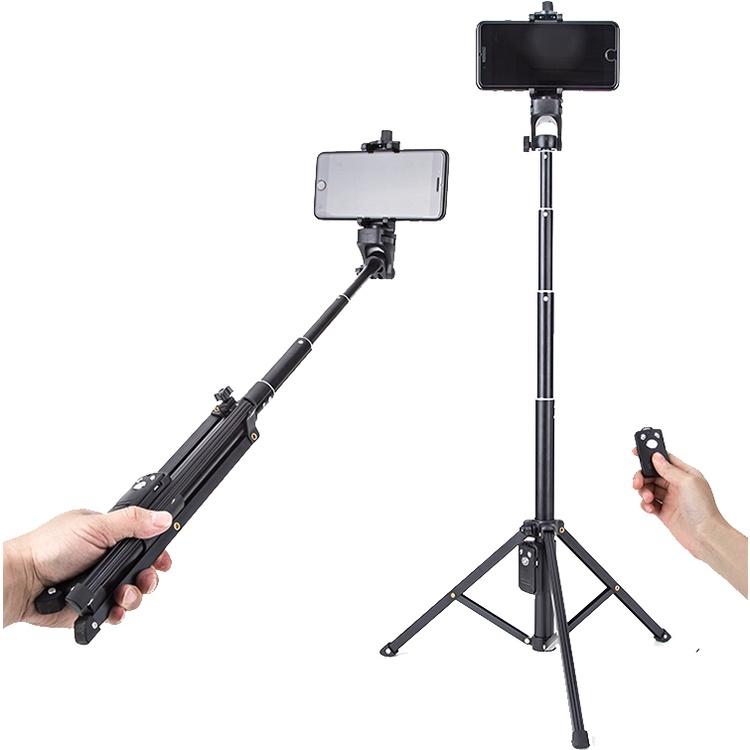 《 免運 現貨 自拍架 長版 更穩 》YUNTENG 雲騰 VCT- 1688L 藍牙自拍桿 自拍 三腳架 手機腳架-細節圖2