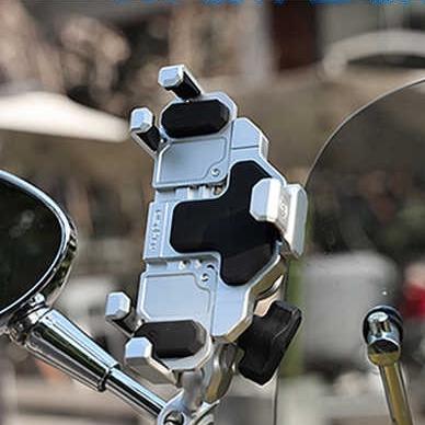 《 限量金屬版 免運 正版授權 原廠 》五匹 MWUPP osopro 無線充電 減震版 頂級款 盤海 手機 支架 機車-細節圖3