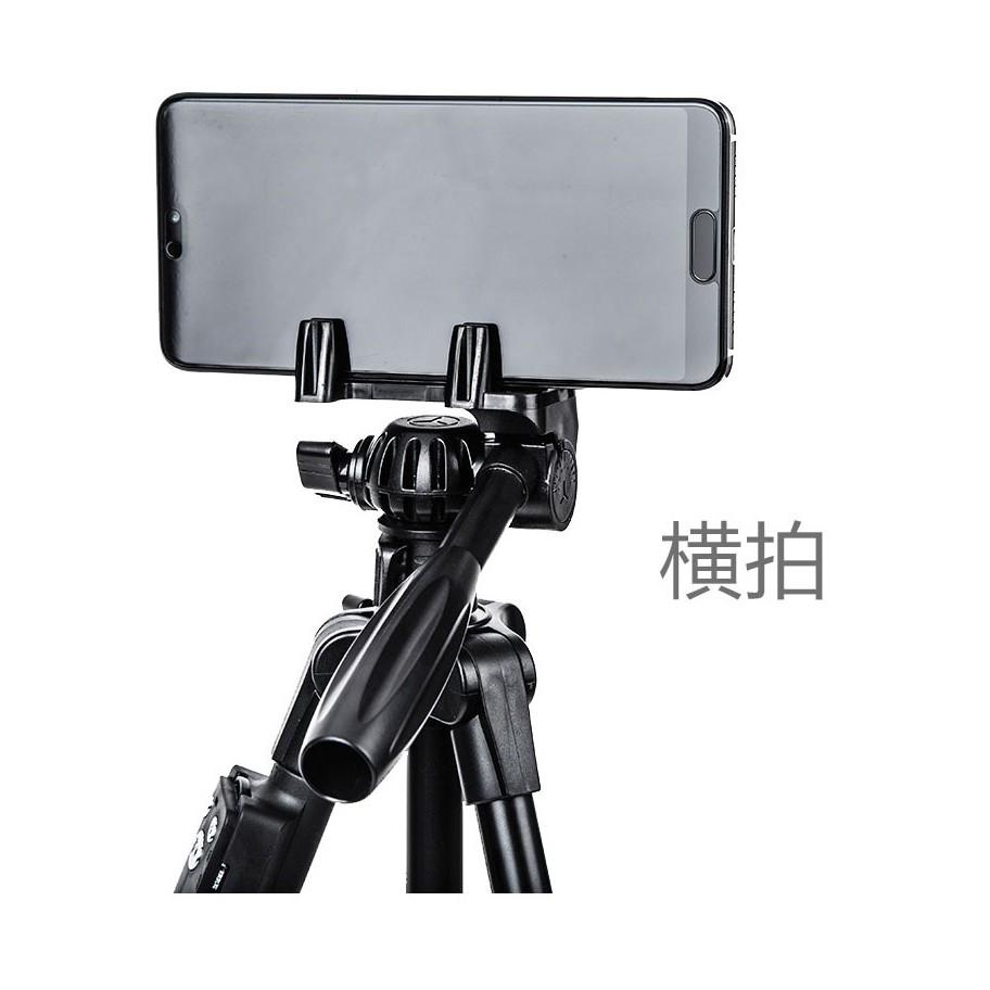《 現貨 最新款 中桿可獨立拆除當自拍桿 》YUNTENG 雲騰 VCT-6208 藍芽(手機/平板)三腳架+三向雲台-細節圖4