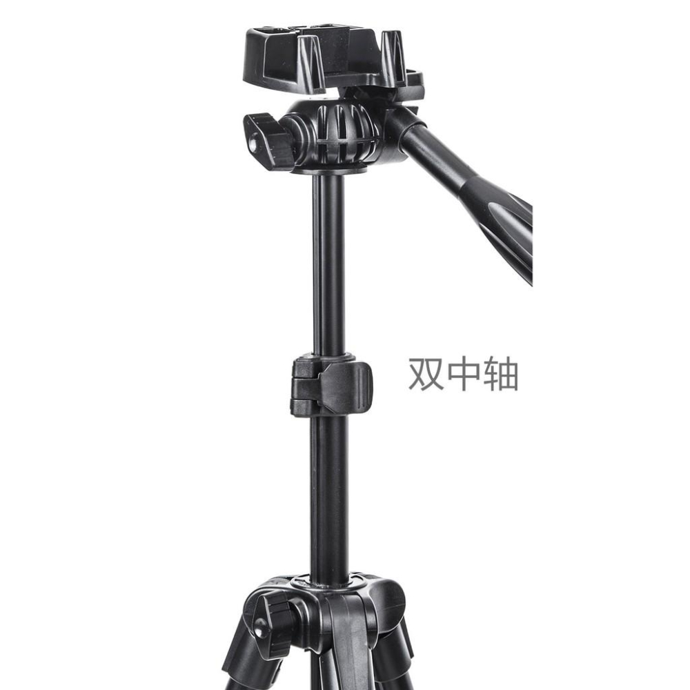 《 現貨 最新款 中桿可獨立拆除當自拍桿 》YUNTENG 雲騰 VCT-6208 藍芽(手機/平板)三腳架+三向雲台-細節圖6