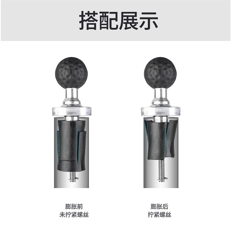 《 五匹 MWUPP osopro 專用配件 新款球頭 》膨脹螺絲 球頭 套件 三角台-細節圖6