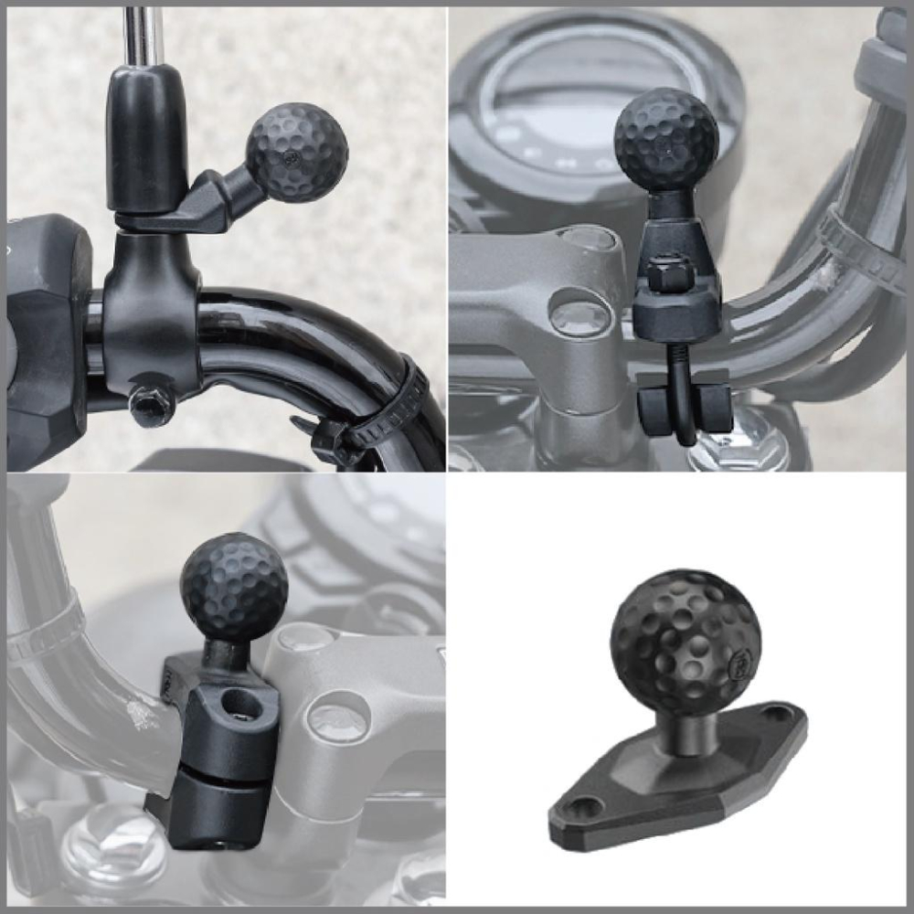 《 五匹 MWUPP osopro 多卡X 無線充電 》減震版 手機 支架 減震 機車 手機支架-細節圖5