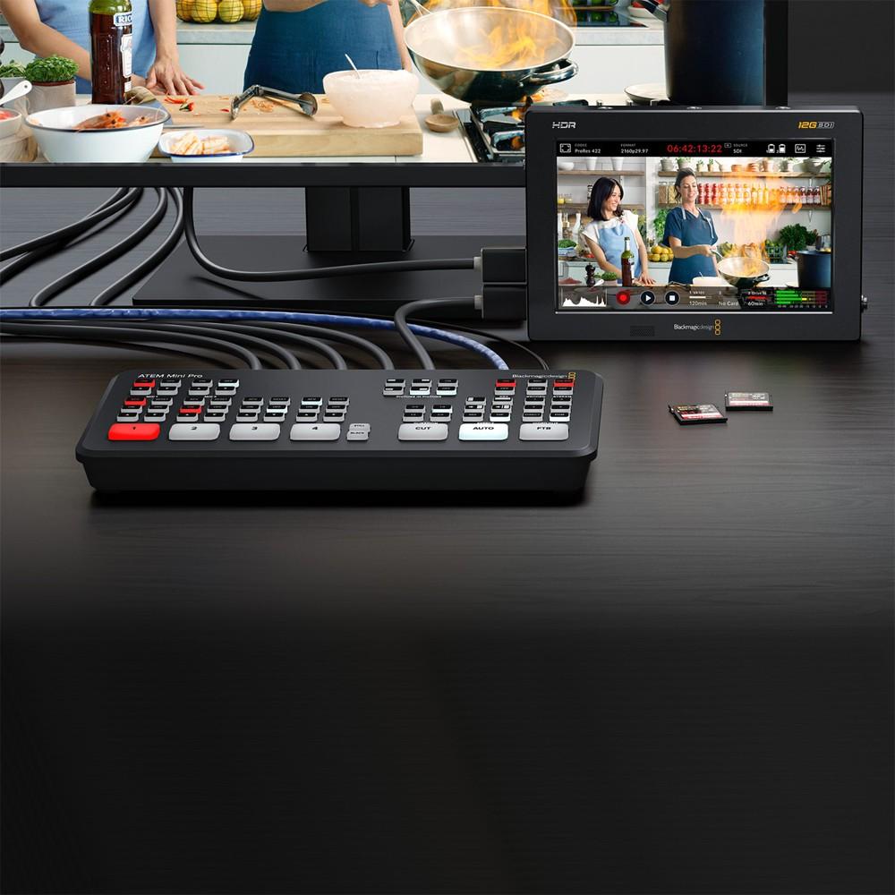 《 免運 現貨 公司貨 》黑魔法 Blackmagic BMD ATEM mini Pro 專業款 導播機 直播 串流-細節圖2