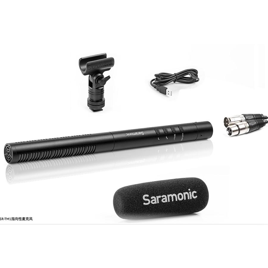 《 現貨 台灣出貨 公司貨 附發票 》Saramonic 楓笛 SR-TM1 槍型 槍型 指向性 麥克風 (XLR) 卡-細節圖5