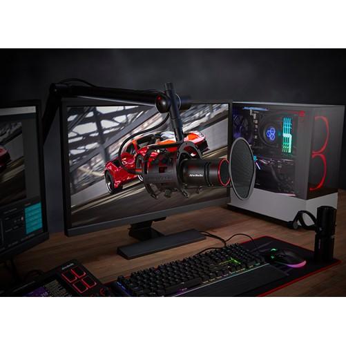 《 現貨 台灣出貨 原廠 可刷 開發票 》圓剛 AM330 黑鳩 動圈 錄音 麥克風 XLR 動圈麥克風-細節圖2