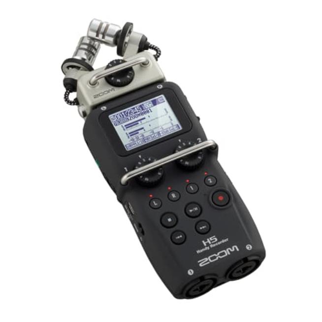 《 免運 原廠 公司貨 》Zoom H5 Recorder 專業 旗艦 數位 錄音機 錄音筆 收音 麥克風 錄音座-細節圖2